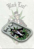 Vassoio in metallo MR.DEATH Black Leaf