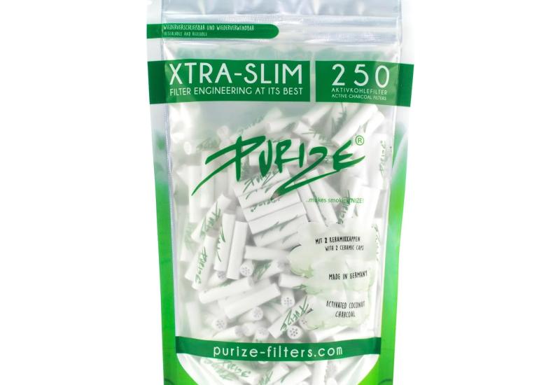 FILTRO AI CARBONI ATTIVI Purize XTRA SLIM 250 pezzi  6mm