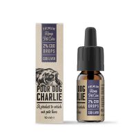 POOR DOG CHARLIE CBD gocce fegato di merluzzo 2%