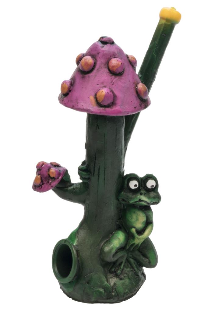 Pipa in resina TOADS TOOL colorata a mano