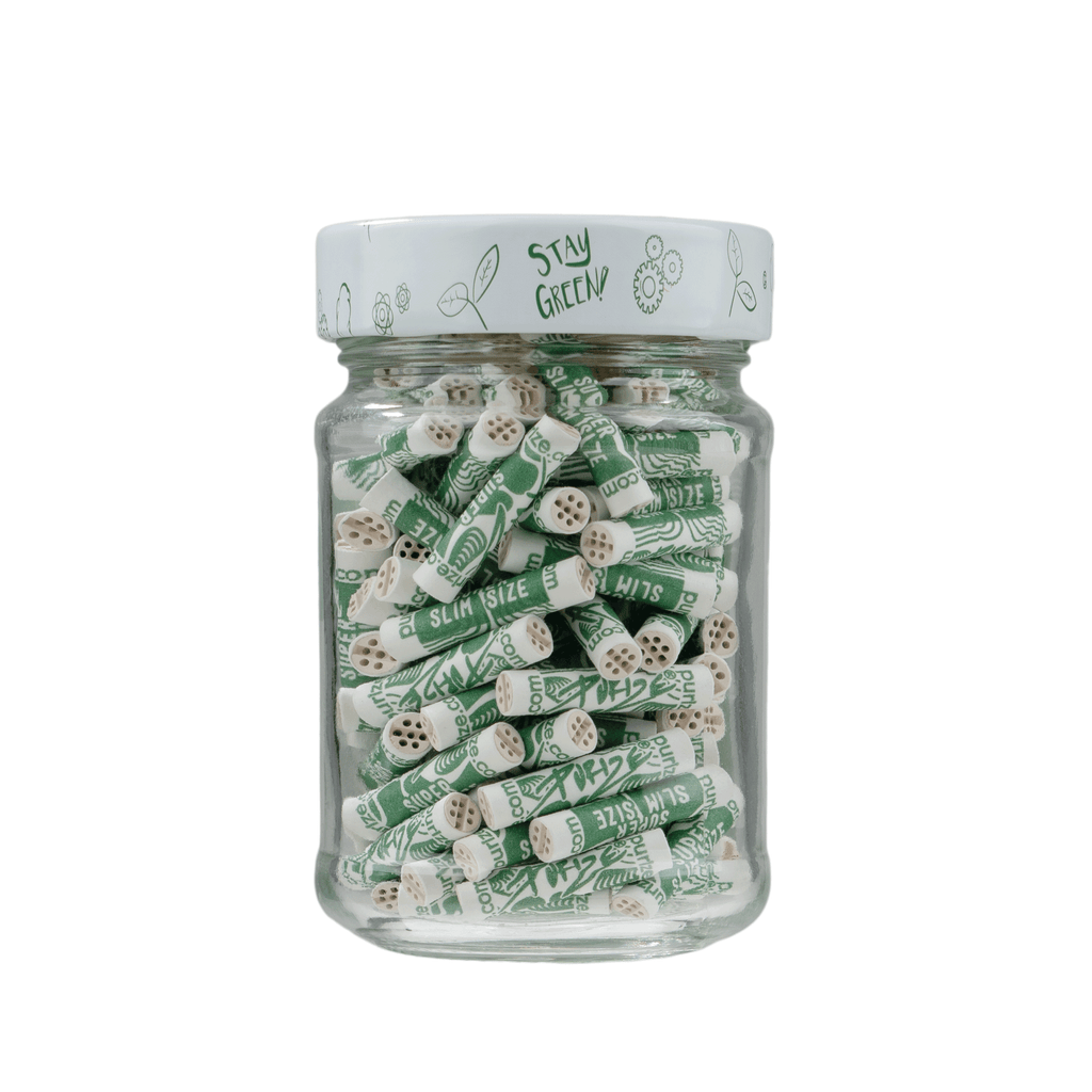 FILTRO AI CARBONI ATTIVI Purize SUPER SLIM 111 pezzi 5mm BIANCO