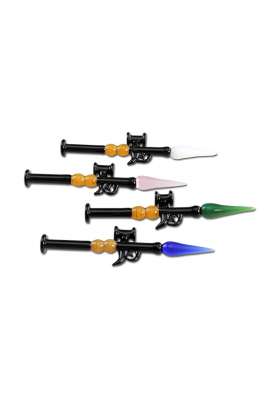 Dabber in vetro Badzooka verde