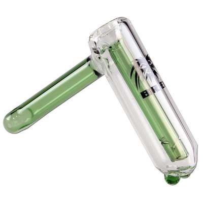 Pipa in vetro Breit verde