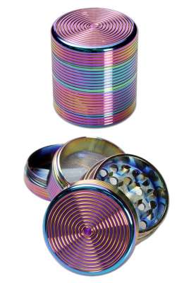 Grinder metallo oil color 4 parti + spatolina
