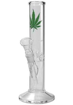 Bong Black Leaf con Logo