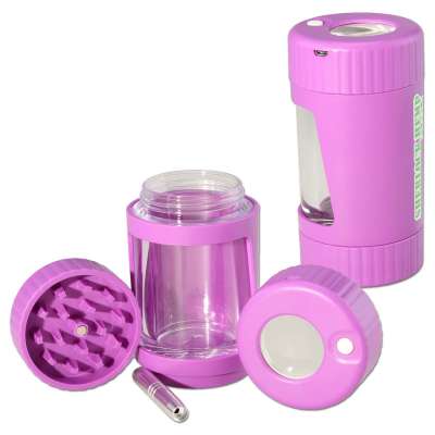 Grinder Black Leaf Sherlock Hemp 4 in 1