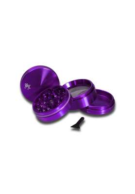 Grinder metallo Black Leaf  4 parti