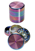 Grinder metallo oil color 4 parti + spatolina