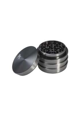 Grinder Black Leaf metallo linea Stage 4 parti + spatolina