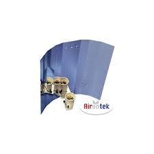 Riflettore STUCO LONG GLOSS Airontek In Alluminio A Specchio 47x47,5x12cm