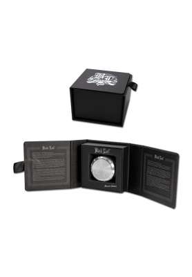 Grinder BlackLeaf DEEP ENGRAVING 4 parti + spatolina e box - special edition -