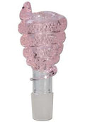 Braciere in vetro VIPERA rosa