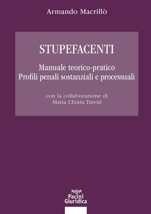 STUPEFACENTI di ARMANDO MACRILLO'