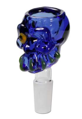 Braciere in vetro ZOMBIE blu