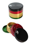 Grinder Black Leaf RASTA 4 parti