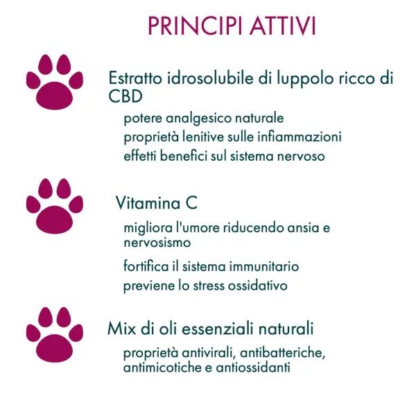 Nabidi CBD olio calmante spray GATTO 50ml
