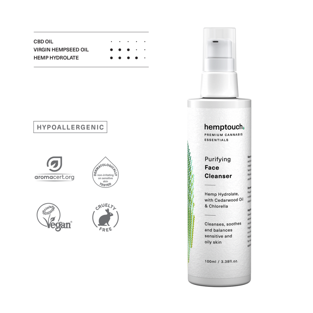 HempTouch - Detergente purificante viso 100ml