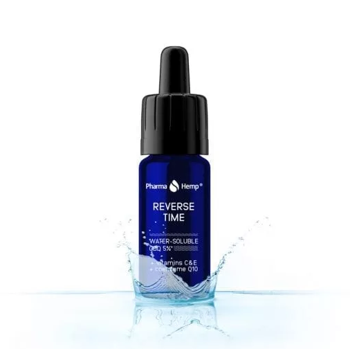 PharmaHemp™ Reverse Time - gocce idrosolubili CBD 5%