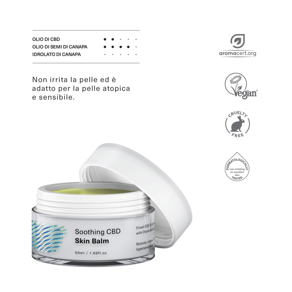 HempTouch Balsamo pelle lenitivo CBD 50ml